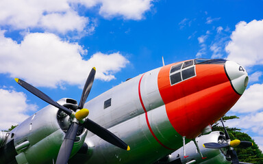 「空のデゴイチ」とも呼ばれたC-46A輸送機　所沢航空記念公園（所沢航空発祥記念館）