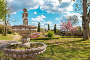 Obraz premium Garten in Niedersachen 