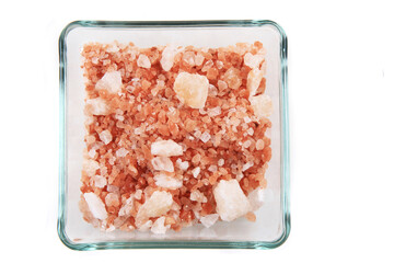 pink salt isolated
