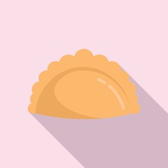 Bake product icon, flat style