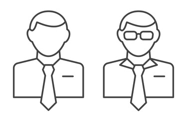 expert business outline icon