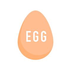 Egg. Logo emblem.
