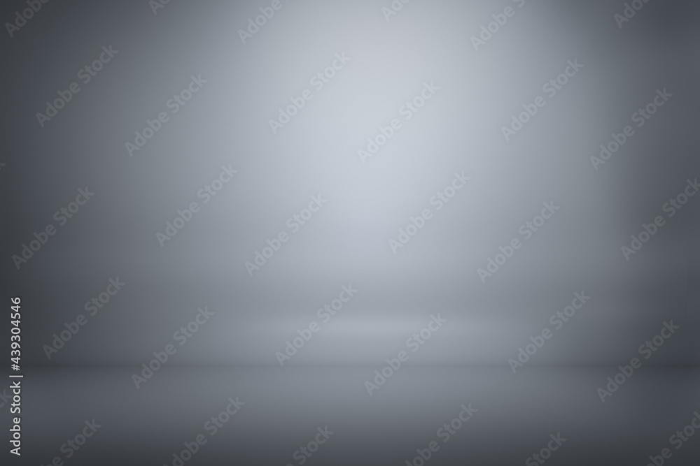 Poster stylish grey shades backdrop with copyspace for presentation or your company logo. 3d rendering, moc