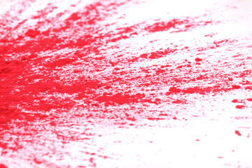 magenta laser powder isolated