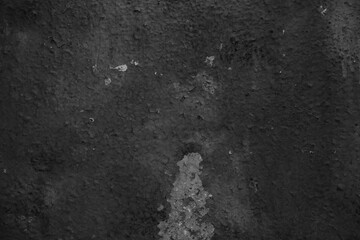 Old black grunge background. Dark wallpaper