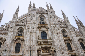 Fototapeta na wymiar Classical architecture Italian style buildings