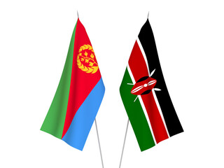 Kenya and Eritrea flags