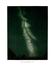 Part of the milky way from the Trouvelot.illustration wall art print and poster.