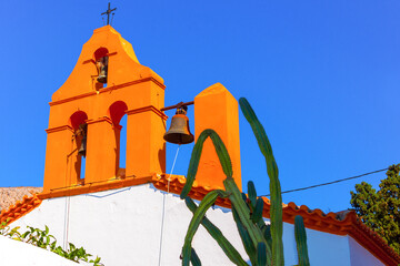 Church bell in Hydra island Greece Saronikos Gulf - 439315114