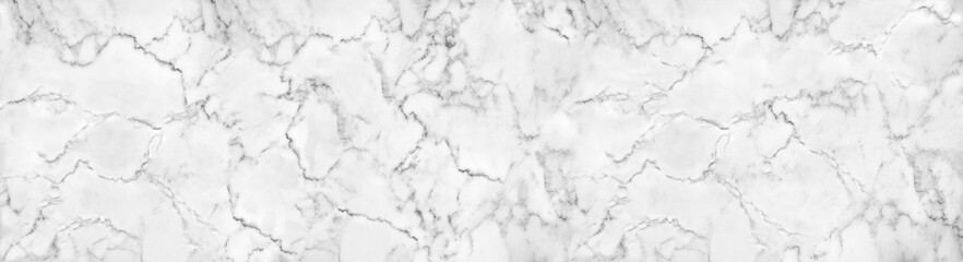 Panorama white marble stone texture for background or luxurious tiles floor and wallpaper decorative design