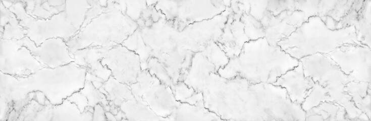 Panorama white marble stone texture for background or luxurious tiles floor and wallpaper decorative design