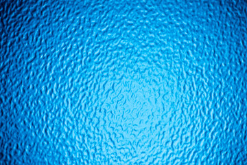 Blue decorative glass textured background