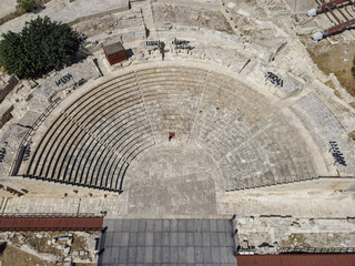 The Greco-Roman theatre of Kourion on Cyprus island