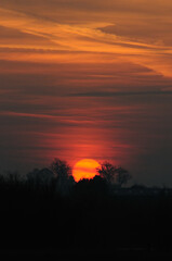 Sunset at Coombe Hill