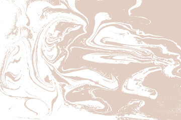 Beige light artwork marble texture. Vector illustration.