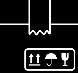 Package icon. Logistics concept icon style