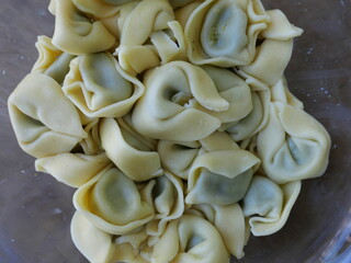 dumplings on a plate