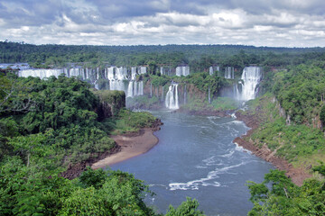 Fototapeta na wymiar Cataratas do Iguaçu