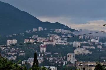 view of the city