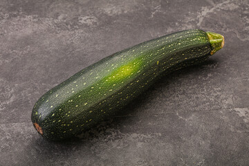 Tasty young organic natural zucchini