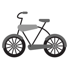 Fototapeta na wymiar bicycle glyph two tone icon
