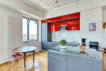 modern kitchen interior