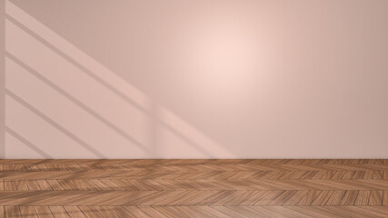 Room interior with Wall Background. 3D rendering ,3D illustration	