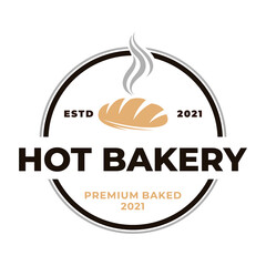 Baker Chef Logo. Bakery Logo design Vector