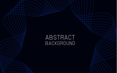 vector technology abstract background with lines illustration