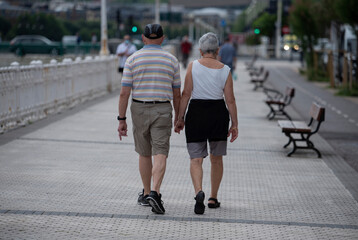 pensioner couple