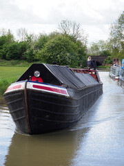 A vintage working canal boat seen on the South Oxford Canal © chris