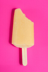 Tasty and Refreshing Popsicles With A Passion Fruit Flavor.