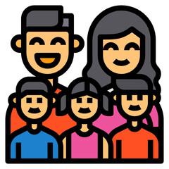 Family line icon