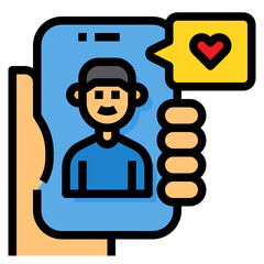 Message line icon