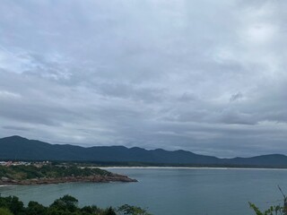 Obraz premium beach and mountain