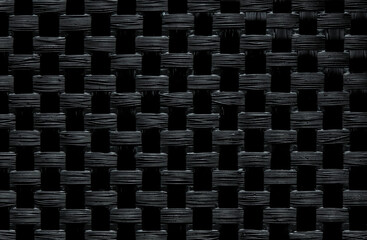 Fototapeta premium crumpled Grey, black Nylon background texture cloth detail close-up