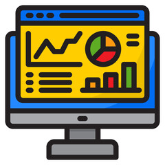 report color line style icon