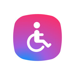 Wheelchair - Sticker