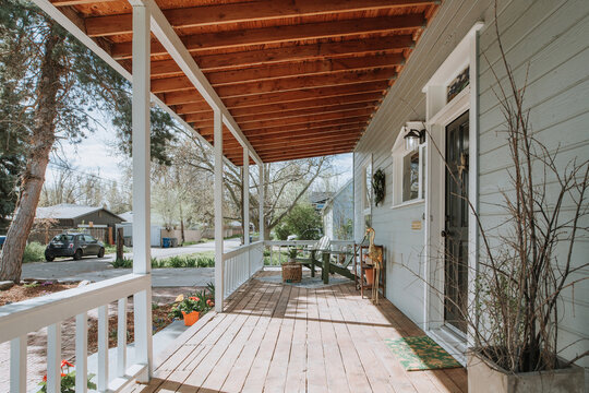 Front Porch of House