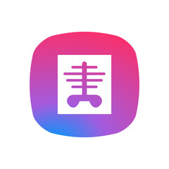 Obraz premium X-Ray - Sticker