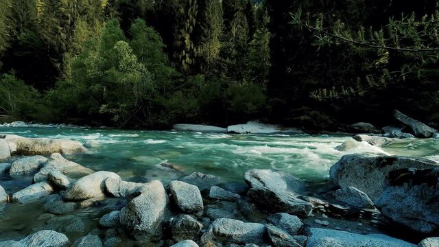 Sarca River Dolomites Italy