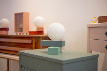 Vintage place with vintage lamps