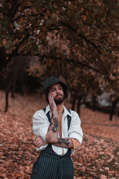 Hipster fashion in fall
