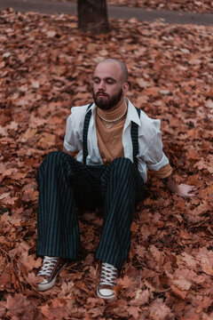 Hipster fashion in fall