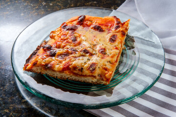 Thick Crust Sicilian Pizza