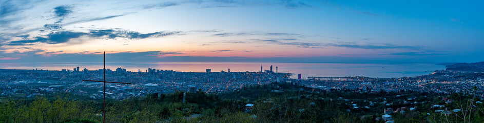 Batumi Sunset Panorama