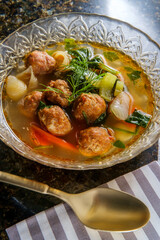 Italian Meatball Wedding Soup