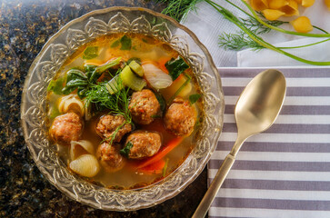 Italian Meatball Wedding Soup