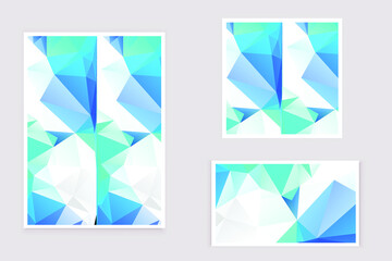 abstract textured polygonal background vector. Blurry triangle design. The pattern can be used for the background.