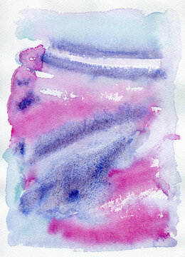 Watercolor abstract art 